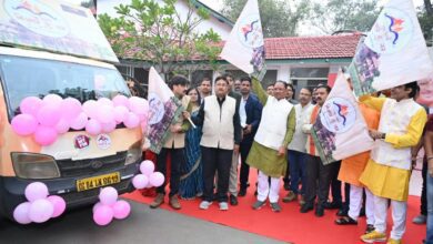 Green Flagged: Chief Minister Vishnu Dev Sai flagged off the Ram Rath with the slogan of Jai Shri Ram.